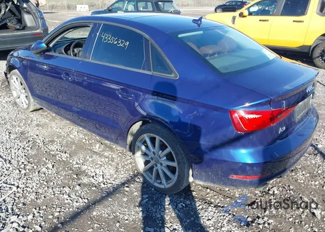 2015 Audi A3 2.0T Premium z USA, uszkodzony, nr VIN WAUBFGFF3F1081054